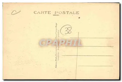 Grenoble — Teleferyk Bastilla — Ogólny widok miasta i stacji — Rewers