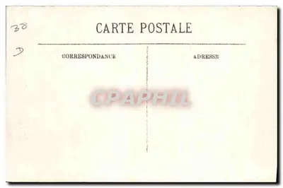 Grenoble — Widok na Pałac Miejski — Selecta — Rewers