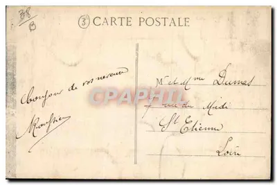 Grenoble — Ogólny widok i masiw Moucherotte — E.R. — Rewers