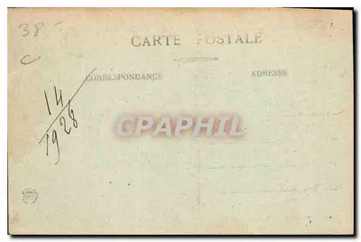Grenoble — Ogród Duchów — Widok na dzielnice St-Bruno i Moucherot — Rewers