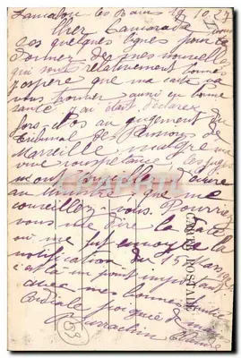 Lamalou-le-Haut — Sorgente del Piccolo Vichy e la passerella — n°394 — Verso