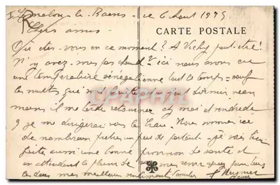 LAMALOU-les-BAINS — Widok na Orb — E. Dizier, nr 275 — Rewers