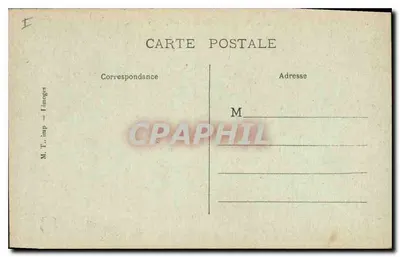 Lamalou-les-Bains, rzeka Orb — Hérault 251 — wydawca M. T. imp. - L'images — Rewers