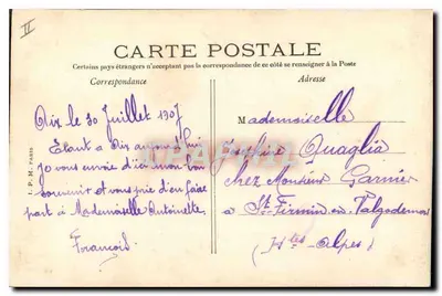 Arredores de AIX-EN-PROVENCE — Aqueduto de Roquefavour — I.P.M. PARIS — Verso