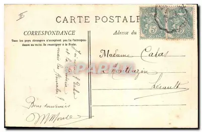 Roquefavour — Most — Wydawca E. Lacour, Marsylia, nr 393 — Rewers