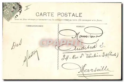 Roquefeuil - A Estrada e o Ponte — Fotografia de Guende, n° 171 — Verso