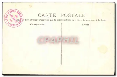 Les Baux — La Poterne (Wnętrze) — Ruiny i schody — Wyd. Ruat, Marsilliers — Rewers