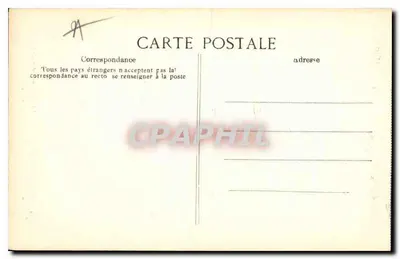 LES BAUX — A Porta da Cidade (interior) — à direita, a escada de ronda, à esquerda, o posto de guarda — Verso