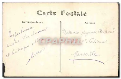 Les Baux — Pavillon dit de la Reine Jeanne — editor ND, n° 10 — Verso