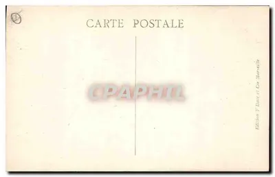 Ołtarz z drewna rzeźbionego z kaplicy rodzinnego Montrieux — Chartreuse de Montrieux — Wydawnictwo F. Dane & Cie, Marsylia — Rewers