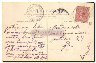 Przybycie Świętych Maryi do Saintes-Maries, rok 45 naszego Pana Jezusa Chrystusa — Wydawnictwo Marcheteau - Arles — Rewers