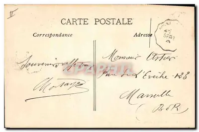 Roquefavour — Most nad rzeką Arc — Photo-Gravure Vincent, Marsylia — Rewers