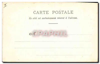 Arredores de Aix-en-Provence — Roquefavour, saída da Estação — C. Martinet, editor — Verso