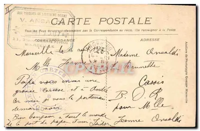Roquefeuil - A Estrada e o Ponte — Lembrete - Tidors — Verso