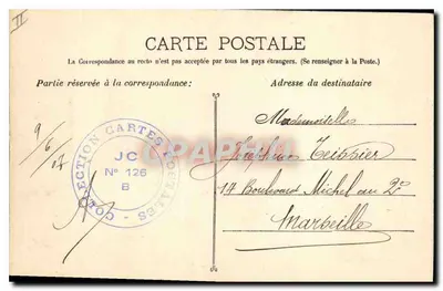 Roquefavour — A Estrada e o Ponte — Guende fot. Mars.ille n°171 — Verso
