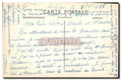 Arles-sur-Rhône — Vista General — Col. E.C. — Reverso