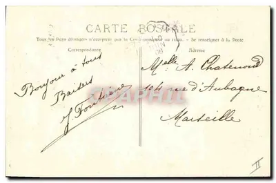 Brzegi Arcu — Roquefavour — Fototypia E. Lacleur, Marsylia, nr 2465 — Rewers