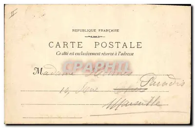 Roquefavour - Krypta Ermitażu — Phototypie E. Lacour - Marsylia - n°389 — Rewers