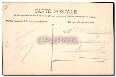 Roquefavour - L'Hermitage — Guénde fot. Marselha, n° 174 — Verso