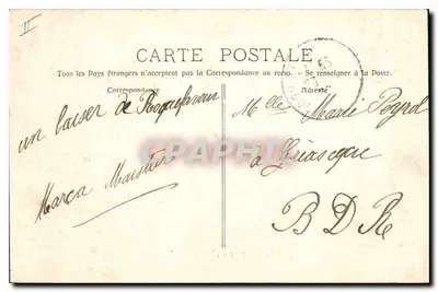 Roquefaivre - Wejście do klasztoru — Phototyp E. Lacour-Marseille, n° 387 — Rewers