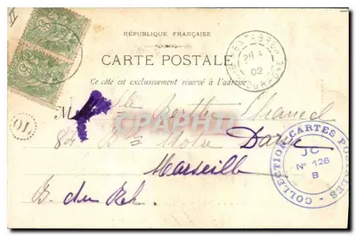 Roquefeuil - Z Przystanku do Mostu - Fot. Lacour Marseille 391 — Rewers