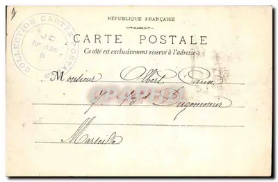 Roquefavour - 390 - Przyjazd z kierunku Aix — Wydawca nieznany — Rewers