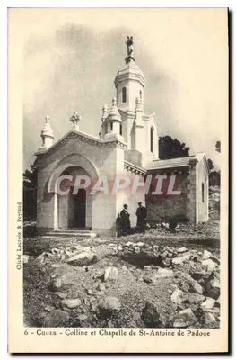 Cuges - Colina e Capela de São Antônio de Padova — Cliché Lacroux & Beyfaud, n°6