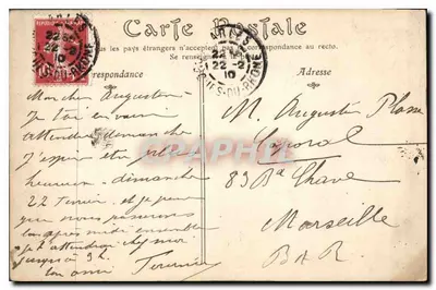 Galerie du Monastère MONTMAJOUR — Bouches-du-Rhône — ND Pibot, n°70 — Rewers