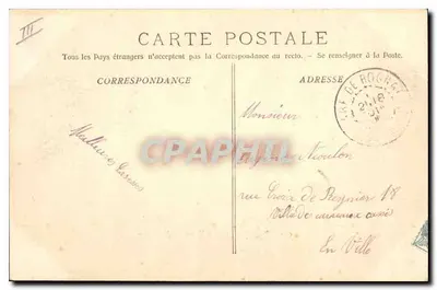 Roquefavour - Terrassa d'Arquier — E. L'Acour, nr 500 — Rewers