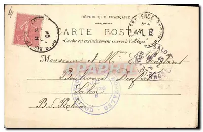 Roquefeuil - O Aqueduto — editor L'indotyp S. Lacon - Marselha, n°393 — Verso