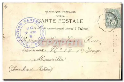 Roquefeuil - O aqueduto — fot. Lacour-Marseillais, n°393 — Verso