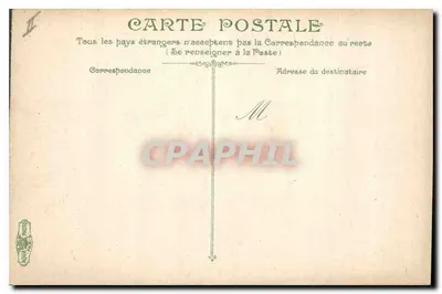 Aix-en-Provence — Palacio de Justicia — editor L.V. & Cie, n° 2612 — Reverso