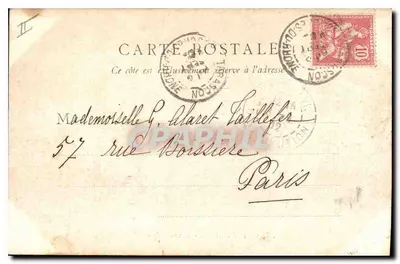 Pokrywa Montmajor — Ruiny — B F Chalon-Saône, n° 102 — Rewers