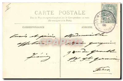 Arrivo delle Sante Marie, l'anno 45 di N.-S. Gesù Cristo — Edizione Marcheteau - Arles, n°55 — Verso