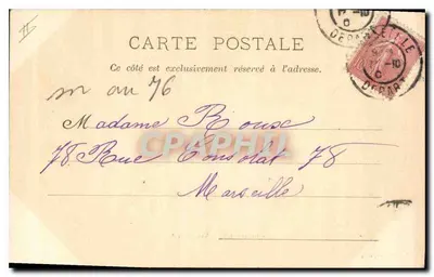 Aix-en-Provence — Vista geral — A. Dragon, editora — Verso
