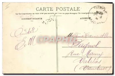 Aix-en-Provence — La Fontaine Monumentale — Collezione Faussaud, n°120 — Verso