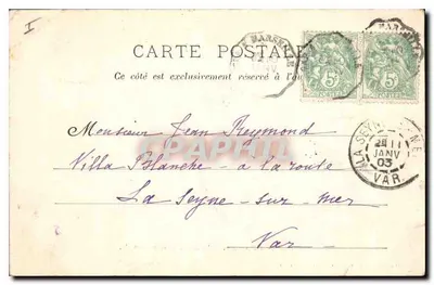 Aix-en-Provence — Fonte Monumental — edit. Hermann, Aix-en-Provence, n° 14, Bertrand — Verso