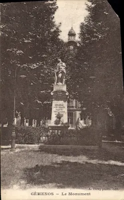 GÉMENOS — O Monumento — A. Tardy foto. ed.