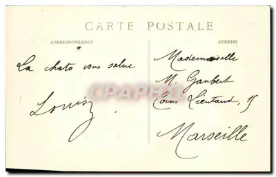 Les Baux — Pałac Miłości Królowej Jeannej — P. Ruat, wyd., Marsylia, nr 618 — Rewers