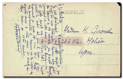 AIX-en-PROVENCE — Fonte do antigo Palácio Arquiepiscopal — Editor Ripert — Verso