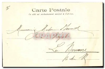 Aix-en-Provence — O claustro de Saint-Sauveur — Editores Franceses, n° 902 — Verso