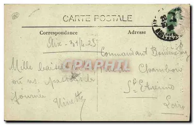 Aix-en-Provence — Katedra Madeleine — Fontanna Przekazów — Rewers