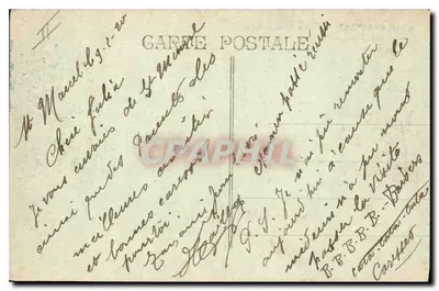 Marsylija — Plac Casteliane, Fontanna Cantini — Rewers