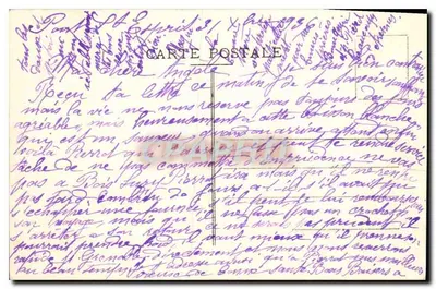 Marselha - N.D. de la Garde - À travers les Pins — Edição especial da Baillotine — Verso