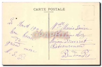 Marseille - Notre-Dame de la Garde — Édition spéciale de la Basilique — Verso