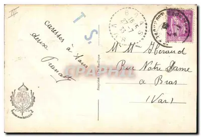 Marseille - N.-D. de la Garde - Fêtes du Couronnement 18-21 Juin 1911 - La Foule sur la Colline — Verso