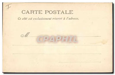 Marseille — Nossa Senhora da Guarda — Au Chat Noir, 37 Rue St-Ferréol — Verso