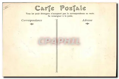 Arles — Antiga Igreja de São Honório (Arlésiennes) — Editor desconhecido, n° 200 — Verso