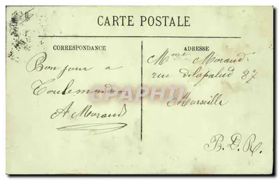 Arles — De Arenen — Uitgang van een Worstelwedstrijd — LL. — Achterkant