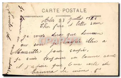 Arles - Corrida de touros nas Arênes — Coll. E. G. — Verso